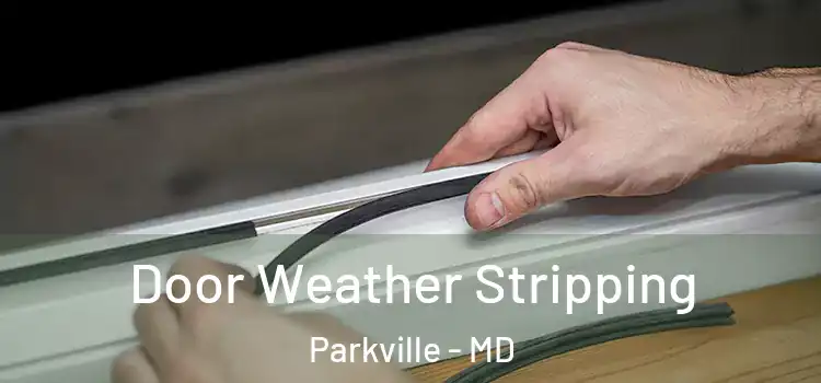 Door Weather Stripping Parkville - MD